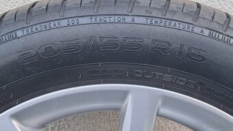 Prodám original letní alukola Seat Altea 205 55 16 5x112 - 13