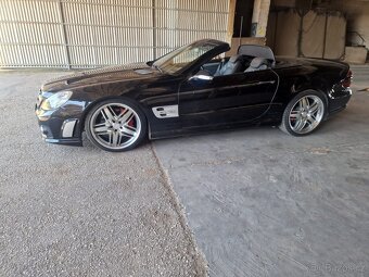 Mercedes Benz SL 55 AMG facelift 63AMG cabrio přes 500ps V-M - 13