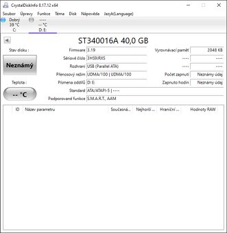 HDD IDE /PATA 3,5" - 40 GB, 80 GB, 320 GB - 13