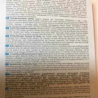 Přebalovací batoh nový zn. Canpol Babies - 13