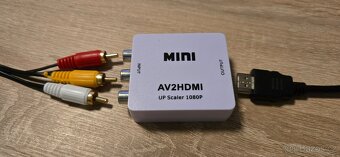 Převodník audio/video signálu z AV(cinch) do HDMI - 13