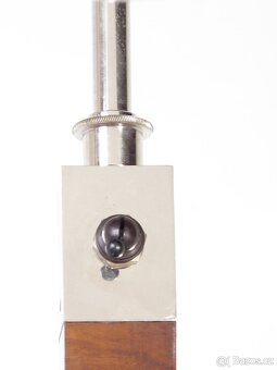 Art Deco Podlahová Lampa Kořenice Ořech - 13