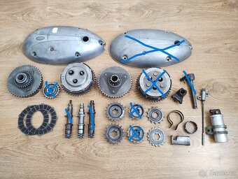 Prodám díly na Jawa 250/353 kývačka a jawa 250/559 panelka - 13