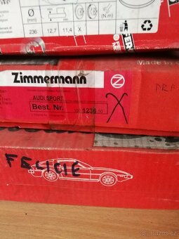 Škoda Octavia, Felicie, přední zadní  brzdové kotouče značky - 13