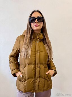 Lehká perová bunda s kapuci , nová - 13