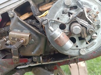 ČZ 175/470 sport r.v. 1968 původní lak, linky, kryt řetězu - 13