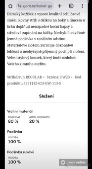 Dámský kožich značky Gant - 13