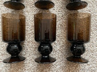 Nová sada z hutního skla - velký džbán 1 250 ml, 6 sklenic - 13