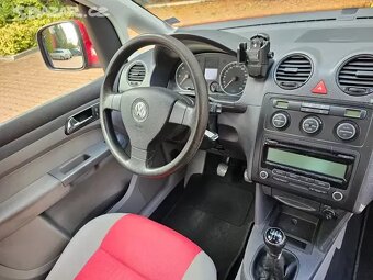VW Caddy Maxi 1.9TDI 77kW,7míst,tažné,2009,Bez koroze - 13
