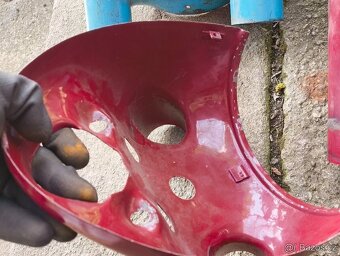 Spodní vrchní díl světla maska Jawa velká kývačka 250 350 - 13