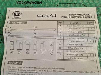 styling kit (dekorační kit) zadní Kia Cee'd xR P83001H050A  - 13