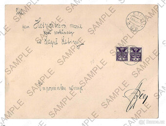 pohlednice Kácov, severní Morava, Semily, Letiny, Rataje - 13