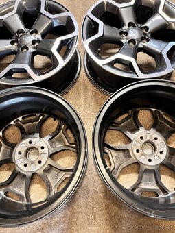 5x100 R17 Subaru XV Originál alu disky - TOP - nové senzory - 13