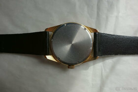 Staré,funkční,velmi zachovalé pozlac. pánské hodinky Prim - 13