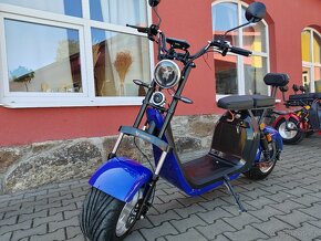 Elektrokoloběžka Lera Scooters C2 2000W Modrá - 13