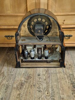 Starožitné rádio Telefunken 341WL, 1931/32, velká kaplička - 13
