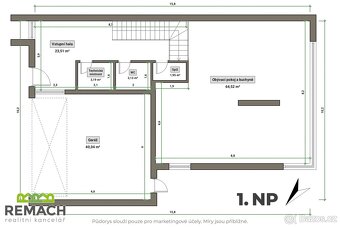 Prodej hrubé stavby, luxusní rodinný dům 4+kk, 235 m², Uhers - 13