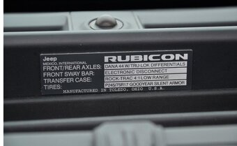 Jeep Wrangler Rubicon 2,8 CRD, automat - 13