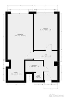 Pronájem bytu 2+kk, Křejpského, Chodov,  21000 Kč/měs, 41 m2 - 13