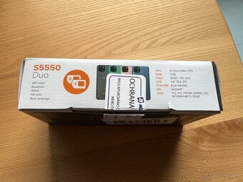 mobil Aligator S5550 Duo růžovo-zlatý - 13