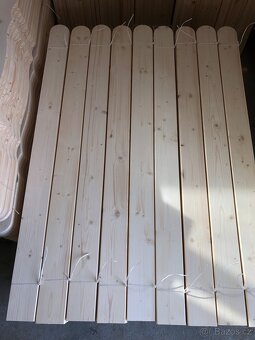Dřevo- Plotová modřínová prkna plotovka plaňky na plot - 13