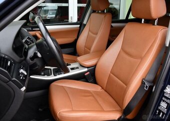 BMW X3 18d AUT. A/C KŮŽE TAŽNÉ - 13