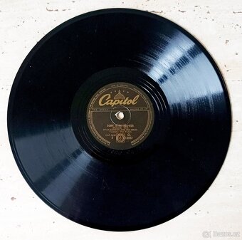 Starožitné šelakové gramodesky americký jazz, swing - 13