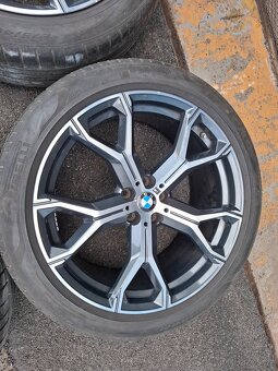 Originál letní sada 21" BMW G05, X5, X6 style 741M - TOP - 13