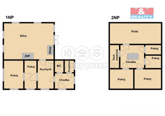 Prodej rodinného domu, 290 m², Těchobuz - 13
