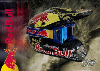RED BULL HELMA + OKULIARE KINI + MIKINA + KARTA - 13