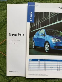 VW Polo prospekty a dílenské příručky - 13