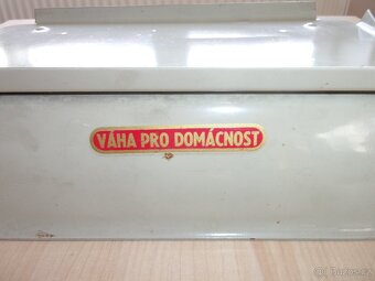 RETRO KUCHYŇSKÁ VÁHA 5,5kg a MLÝNEK NA STROUHANKU - 13