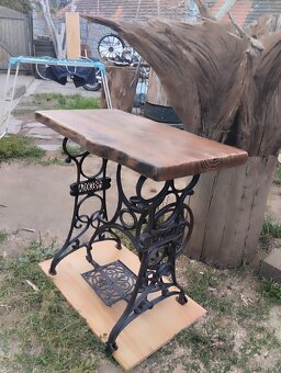 Jídelní stůl pro 4 osoby - MASIVNÍ DŘEVO- BŘÍZA - 13