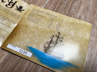 Kolekce 5 stříbrných 1 Oz mincí Golden Age of Piracy (proof) - 13
