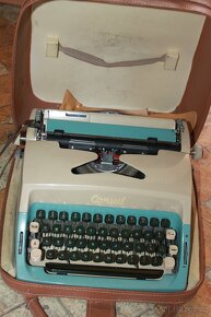 starý kufříkový psací stroj CONSUL v TOP stavu - 13