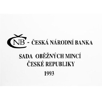 13 SAD OBĚŽNÝCH MINCÍ ČESKÉ REPUBLIKY v b.k. - 13