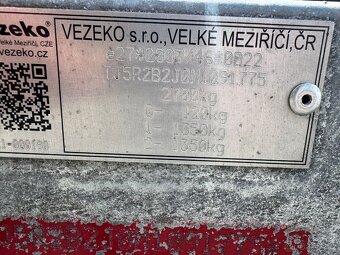 Vezeko R2B2J 2700KG sklápěcí autopřepravník, plaťák - 13