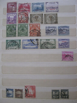 Album známky Afrika  , Pérové desky s listy Slovensko . - 13