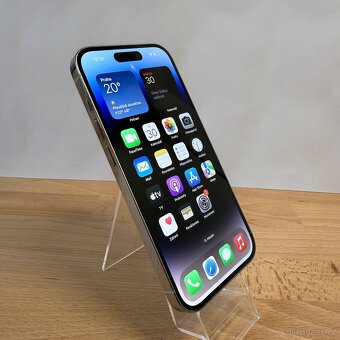 iPhone 14 Pro 128GB, bílý, eSIM (12 měsíců záruka) - 13