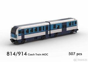 Lego vlaky - návody českých vozidel - 13