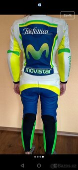Psí Hubík-Dámská kožená moto kombinéza, dvoudílná - 13