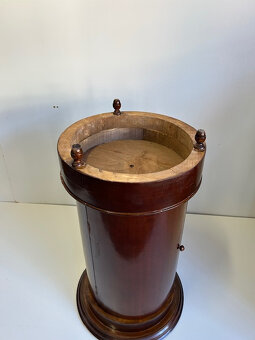Sloup - stolek biedermeier - originál. - 13