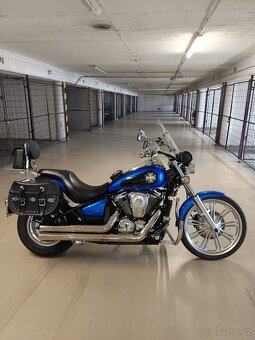 Prodám Kawasaki VN 900 Custom 2008, nová STK - 13