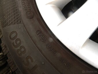 5x120+zimní pneu Continental 9mm R15 - 13