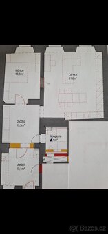 Pronájem bytu 2+kk, 72 m2, Cheb, Jateční ul. - 13