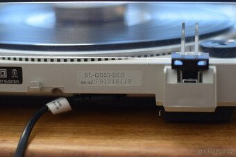 automatický gramofon Technics sl-qd33 stříbrný - 13