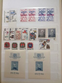 ALBUM ZNÁMEK - ČSR (bloky, aršíky) - 13