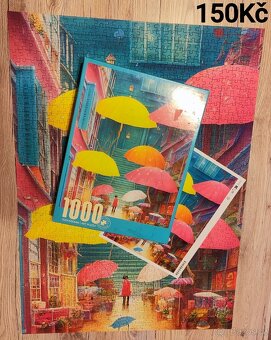 Různé puzzle 500, 1000 dílků - 13
