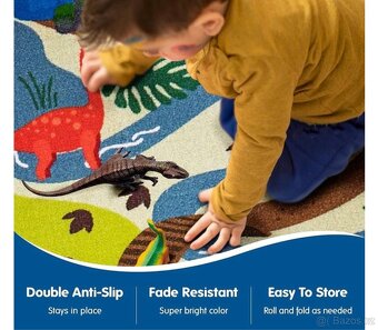 Koberec pro děti - dinosaurus 100x150cm - 13
