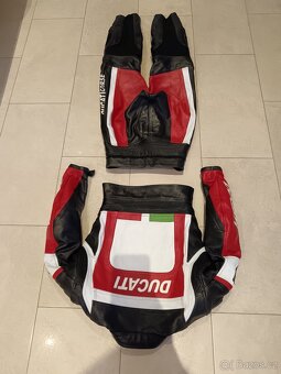Ducati Corse-Dámská kožená moto kombinéza, dvoudílná - 13